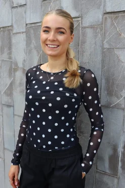 Mesh Ls Tshirt 22065