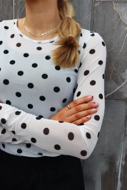 Mesh Ls Tshirt 22065