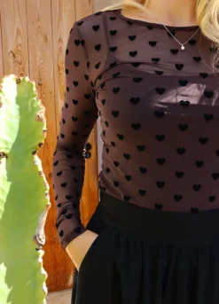 Mesh-Ls-Tshirt 22065