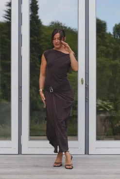 Minja Drapy Dress 165728