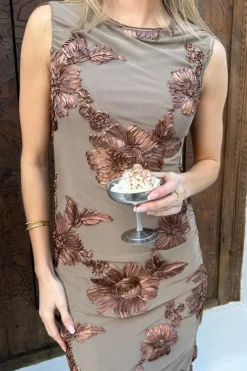 Miraic Mesh Dress A23766