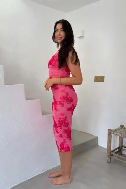 Miraic Mesh Dress A23766