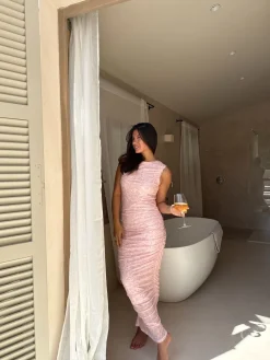 Miraic Mesh Dress A23631