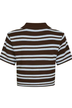 Mulann Polo Knit Blouse 165966