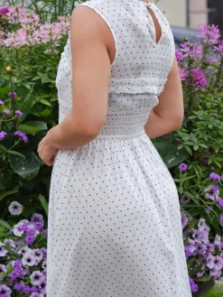 Myrna Dot Dress 166384