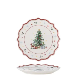 Naive Tallerken, Rød, Keramik 82061240