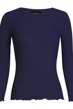 Natalia Ls Round Neck Blouse 9914