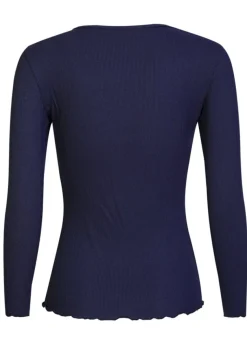 Natalia Ls Round Neck Blouse 9914