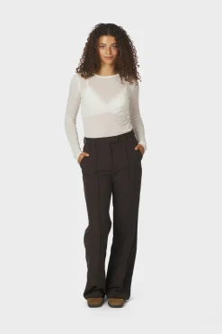 Nella Fine Rib Blouse 167271