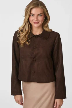Nilo Faux Suede Jacket 165954