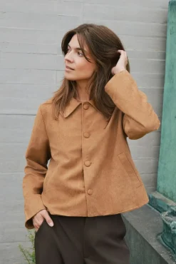 Nilo Faux Suede Jacket 165954