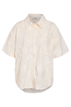 Nmalessa S/S Texture Button Down Shirt