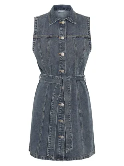 Nmalvi S/L Short Tie Dress Bs023Mb