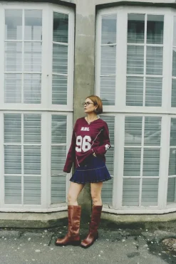 Nmaston L/S V-Neck Sports Sweat Fwd