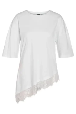Nmeasy Lace Detail S/S T-Shirt