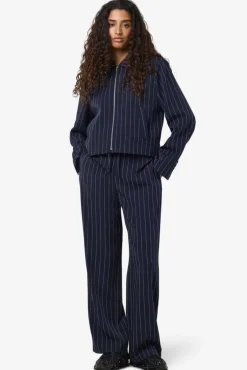 Nmella Nw Pinstripe Pants Fwd
