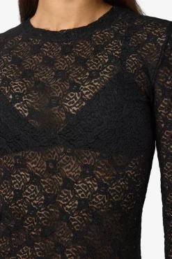 Nmjudith L/S Lace Top