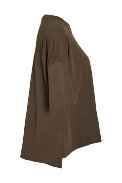 Nmkim S/S Slit T-Shrt Fwd