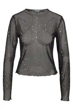 Nmstar Foil L/S High Neck Mesh Fwd