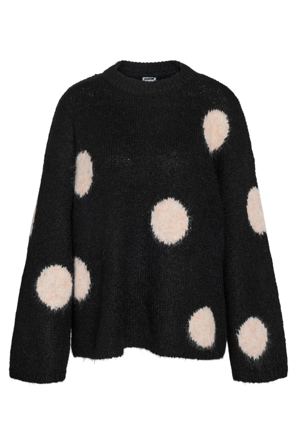 Nmsutton L/S Polka Dot Oversize Knit Fwd