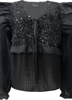 Nor Ls Frill Blouse 22267