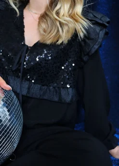 Nor Ls Frill Blouse 22267