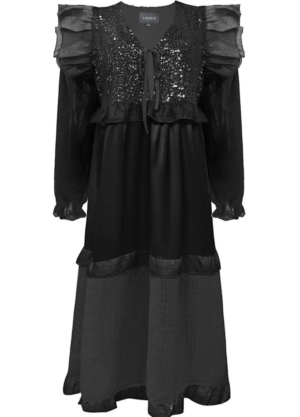 Nor Ls Frill Dress 22266