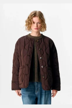 Objallie Ls Lo Quilted Jacket