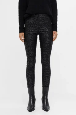 Objbelle Coated Leggings