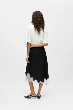 Objdalme Long Lace Skirt Aw Fair 25