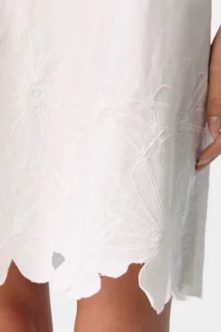 Objkamma 3/4 Lo Short Dress Ss Fair 25