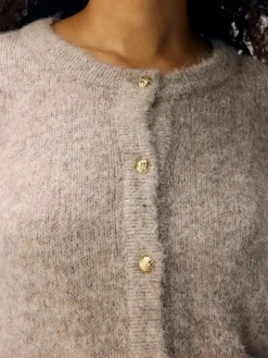 Objsaggia Re L/S Knit Cardigan