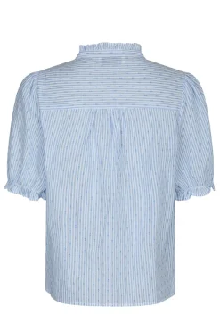 Odesa Dot Stripe Blouse 166039