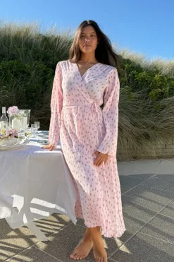 Ofeliaic Long Wrap Dress A23640