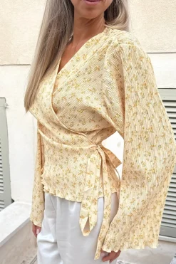 Ofeliaic Wrap Shirt A23939