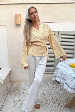 Ofeliaic Wrap Shirt A23939