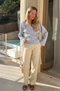 Ofeliaic Wrap Shirt A23939