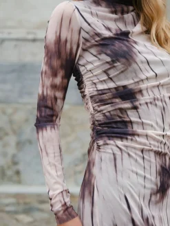 Onessa Faded Mesh Dress 166016