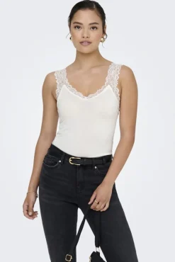 Onl30 Free Life S/L Singlet Top