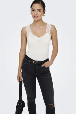 Onl30 Free Life S/L Singlet Top