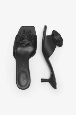 Onlarie-2 Heeled Mule Rose