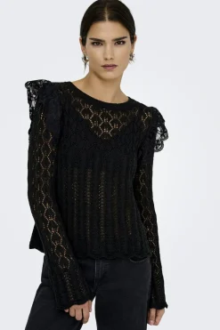 Onlashley Ls O-Neck Mix Knt