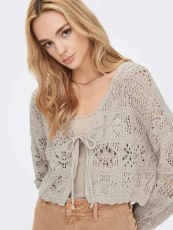 Onlbeach Life 7/8 Tie Cardigan Knt