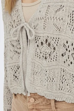 Onlbeach Life 7/8 Tie Cardigan Knt