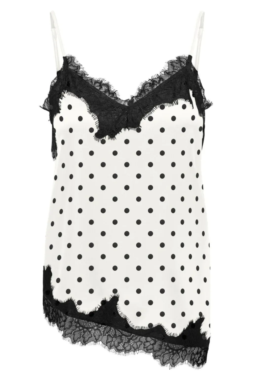 Onlbella Strap Satin Lace Top