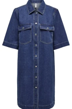 Onlbelle S/S Button Dress Gua