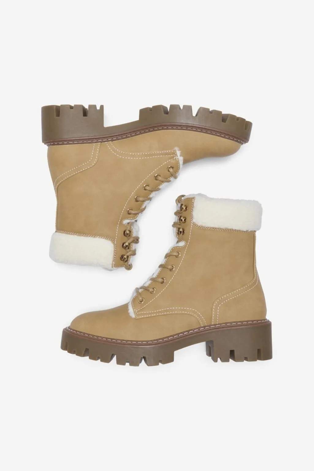 Onlbetty-11 Warm Lace Up