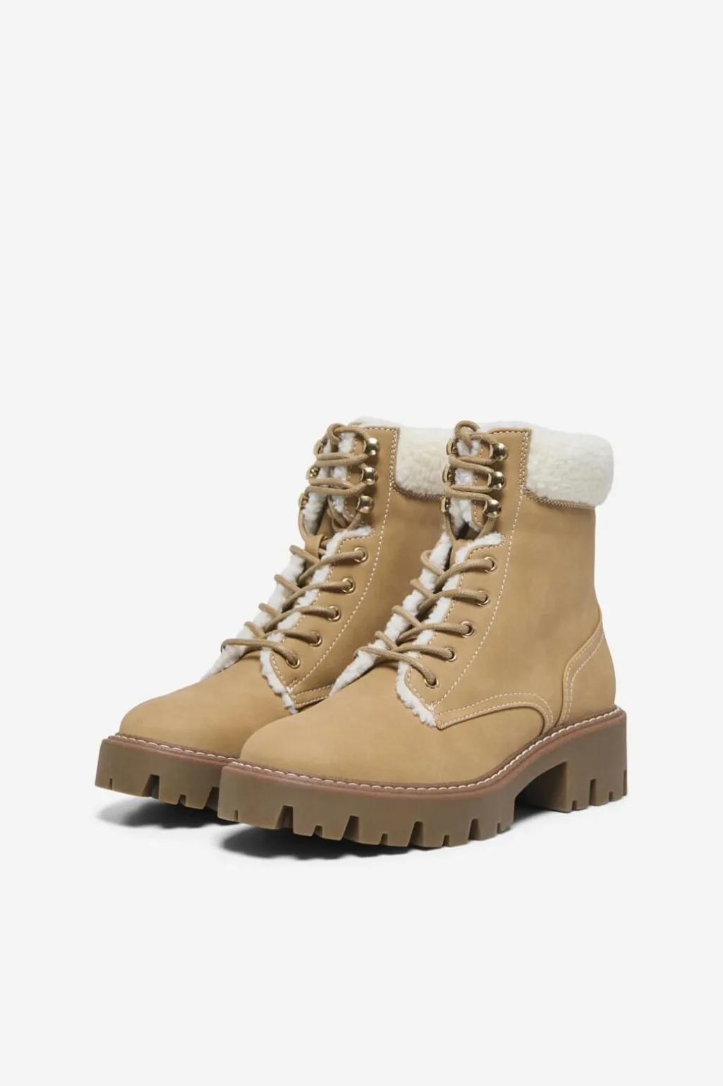 Onlbetty-11 Warm Lace Up