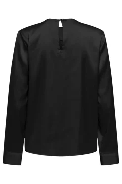 Onlcamille Ls Satin Deatil Top