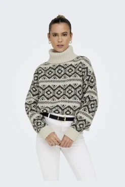 Onlcarin Life Ls Jq Loose Rolln Knt